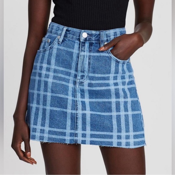 NWT ZIGGY Denim - ZGY DENIM Kick Skirt Size 26 - Picture 1 of 13